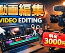 動画編集　あなたの思いを形にします 低価格で高品質な動画をお届けします イメージ1