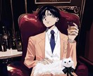 企業実績有　かっこいい一枚絵・MVイラスト描きます クールで芸術作品のようなイラストを提供します。 イメージ2