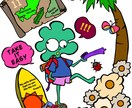 世界で１つ。人生をハッピーにします あなたや会社をイメージして描きます。Tシャツも出来ます！ イメージ5