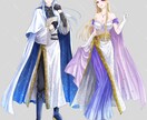 キャラクター立ち絵イラスト制作いたします 老若男女、様々なキャラクター承ります！ イメージ4