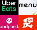 フードデリバリーサービスの商品登録をします Uber Eats・出前館・menuの商品登録をサポート イメージ1