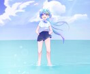 キャラクターイラスト制作いたします 【VTuber・配信者・TRPG・ゲーム制作向け】 イメージ1