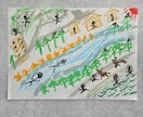 描いた絵からあなたの心の現在地を読み解きます アートセラピーで「今の自分」を見つめてみませんか？ イメージ1