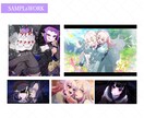 綺麗で目を引く１枚イラスト描きます 商用利用可能なイラスト制作！SNS・サムネ・グッズ等も対応！ イメージ5