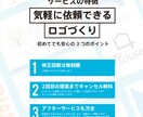 有名企業も担当! 現役デザイナーがロゴを作成します いつまでも使えるロゴを修正無制限でカタチに イメージ3