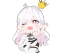 POPで可愛いデフォルメミニキャラ描きます YouTubeで【歌い手】【ゲーム実況】する方におすすめです イメージ1