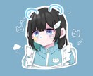 イラスト描きます 可愛いイラスト、ご希望の服装や髪型に合わせて描きます。 イメージ2