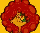 ポップなイラスト描きます 色の奇抜な可愛いポップイラスト描きます！ イメージ3
