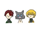 似顔絵やあなたの好きなキャラクターを描きます ゆるイラストならお任せください！ イメージ1