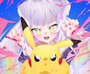 活動用イラストお描き致します 立ち絵、一枚絵、動画用イラストなどご相談ください！ イメージ3
