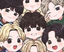 可愛いデフォルメイラストをお届けします Twitterなどに使うアイコンを描きます！ イメージ2