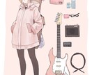 キャラクターイラストを描きます 現役芸大生があなたの希望を実現させていただきます！ イメージ3