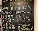 手書きのポップメニュー、黒板作成します 現飲食店の店員が書く！和食用のお品書きから可愛いデザインまで イメージ3