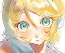 人物のイラストを描きます シンプル、ポップな色味のイラスト！ イメージ1