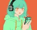 ポップなアイコン&イラスト描きます SNSアイコン、似顔絵、挿絵などに。 イメージ1