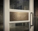 看板制作。質感を活かしたウォールサインを作ります 空間を格上げする、重厚なエンボス看板・店舗サインを制作します イメージ8