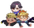 ミニキャラ描きます デフォルトされたイラスト描きます イメージ2