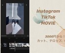 おしゃれで映えるショートムービー作ります リールやTikTokなど短い動画の編集をします。 イメージ1