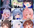 最短即日 一枚絵 Vtuber等制作します 多岐にわたって対応可能！商用利用も可能です イメージ4