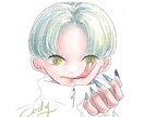 ポップでダークなファンタジー世界を描きます 挿絵などが必要な方へ！アイコンにもどうぞ イメージ7