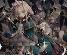二次利用、商業利用可能のイラスト制作致します キラキラで華やかな雰囲気のあるイラストを仕上げます！ イメージ8