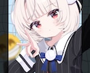 かわいい女の子の一枚絵を描きます 一枚絵/歌みた/サムネ/アイコン等 イメージ1