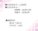 手書き・画像の文字など、文字起こしします 手書きは1字１円、印刷文字は１字0.5円からテキスト化 イメージ2