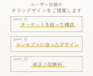 反応が変わるチラシを設計します 集客・反応を考えた“伝わる”デザイン イメージ2