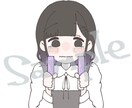 商用利用可 SNS用デフォルメアイコン制作します らくがきのようなゆるいイラストを描きます!! イメージ2