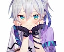 SNSアイコンや一枚絵、立ち絵などを制作作成します かわいい女の子からかっこいい男の子まで イメージ7