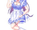 TRPGなどに使える猫耳メイドの立ち絵販売します すぐにTRPGなどで使える立ち絵をお求めの方にオススメ イメージ2