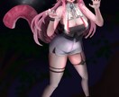 可愛い女の子のイラスト描きます リアル寄りで魅力的な可愛い女の子のイラストを描いています!! イメージ7