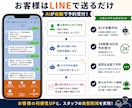 LINE Harnessで飲食店予約を自動化します AI予約受付＋管理画面で予約状況を一括確認！ イメージ2
