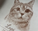 ペットを彫刻したうちの子レザートレイ作成します 本革に愛犬・愛猫を刻印｜名入れ・記念日入り｜メモリアルギフト イメージ10