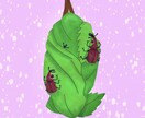 昆虫を中心とした可愛いイラスト描きます 昆虫以外もOK！可愛いアイコン作りませんか？ イメージ3