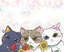 かわいい動物･ペット×ファッションイラスト描きます 動物に小物やお菓子を着飾ります☆好きな生き物 イメージ6