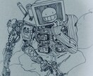 インパクトのある線画を描きます ミニアチュール（緻密画）も対応可 イメージ3