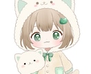 VTuberキャラデザパーツ分けイラスト制作します Live2D対応！VTuberイラスト制作します イメージ5