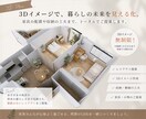 3Dイメージ付き｜子育て世帯のLDKをご提案します 予算と暮らしに合わせて、理想のお部屋づくりをお手伝いします イメージ3