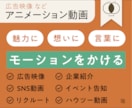 伝わる映像。アニメーション動画を制作します 「なんとなく動かした」で終わらない。 イメージ1