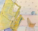 プレゼント用、商用イラスト描きます 色鉛筆で描いた暖かみのある優しい手描きイラストです。 イメージ2