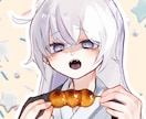 格安で可愛いイラスト描きます snsなどで使う可愛い女の子のイラストを描きます！ イメージ7