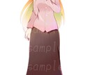 かわいいイラストお描きします アイコン 配信立ち絵 歌ってみた等のイラストお描きします イメージ4