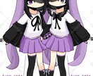 SNSアイコンや1枚絵などを制作します 修正無制限！個性的で可愛いイラストをお探しの方に！ イメージ5