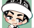 SNSアイコンにおすすめ！デフォルメ似顔絵描きます かわいい雰囲気を出したい方に(#^^#) イメージ3