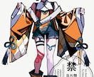 商用利用OK✨️アニメ塗り人物イラストを描きます 満足頂けるものを制作させて頂きます！ イメージ5