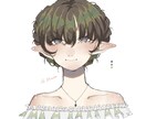女の子のアイコンをお作りいたします お好きなカラー3色をメインに女の子のアイコンを描きます。 イメージ1