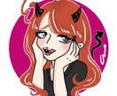 ポップで可愛いなアイコン作成します 海外経験ありの現役アーティストがアイコン作成 イメージ2