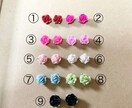あなただけのアクセサリーお作ります バラとニャンコのイヤリング/ピアス イメージ2
