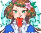 あなたの「好き！」が詰まったアイコン描きます 女の子、イケメン、人外、デフォルメ、なんでもござれ！ イメージ1